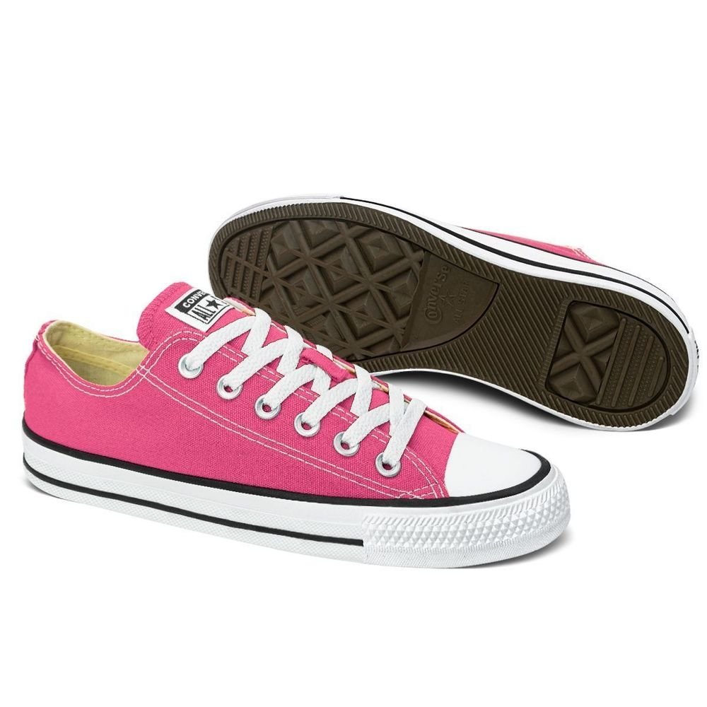 Tênis Converse Lona Unissex Chuck Taylor All Star | Rosa Rosa 2