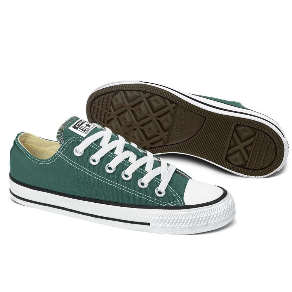 Tênis Converse Lona Unissex Chuck Taylor All Star | Verde Verde 2