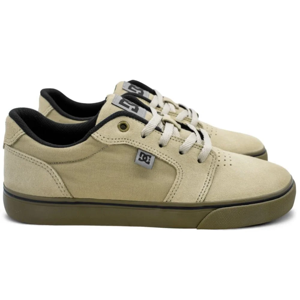 Tênis DC Shoes Anvil LA Unissex | Bege Bege 4