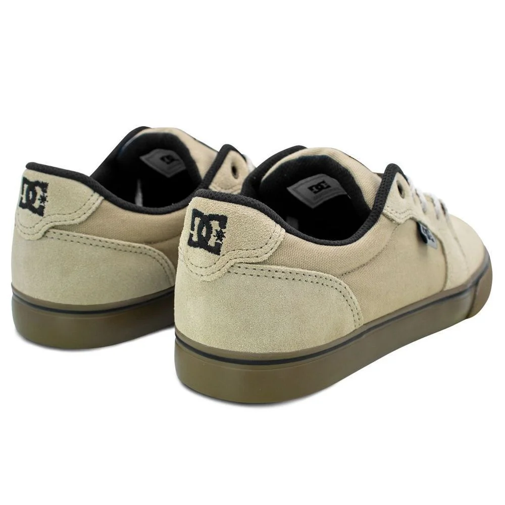 Tênis DC Shoes Anvil LA Unissex | Bege Bege 5