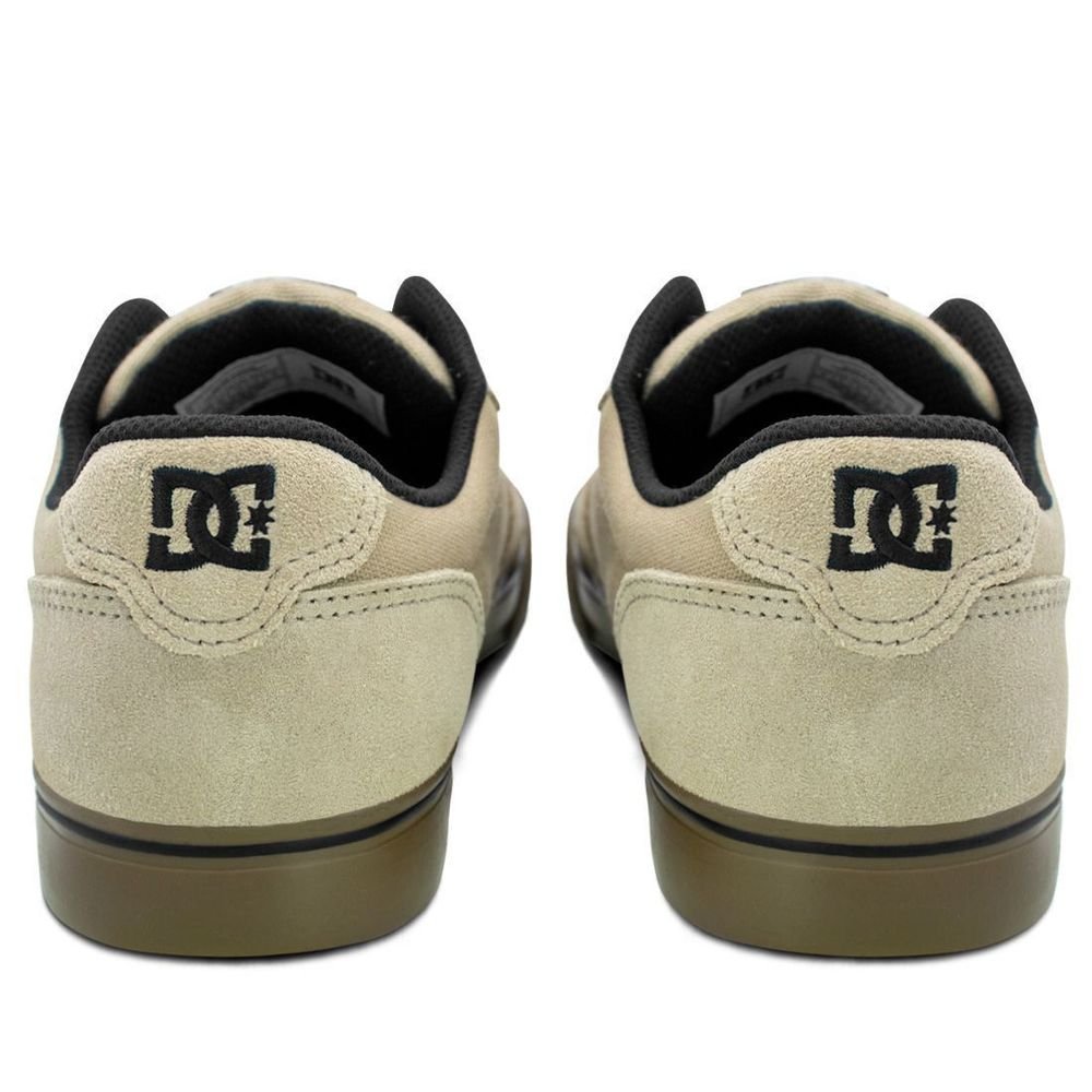 Tênis DC Shoes Anvil LA Unissex | Bege Bege 6