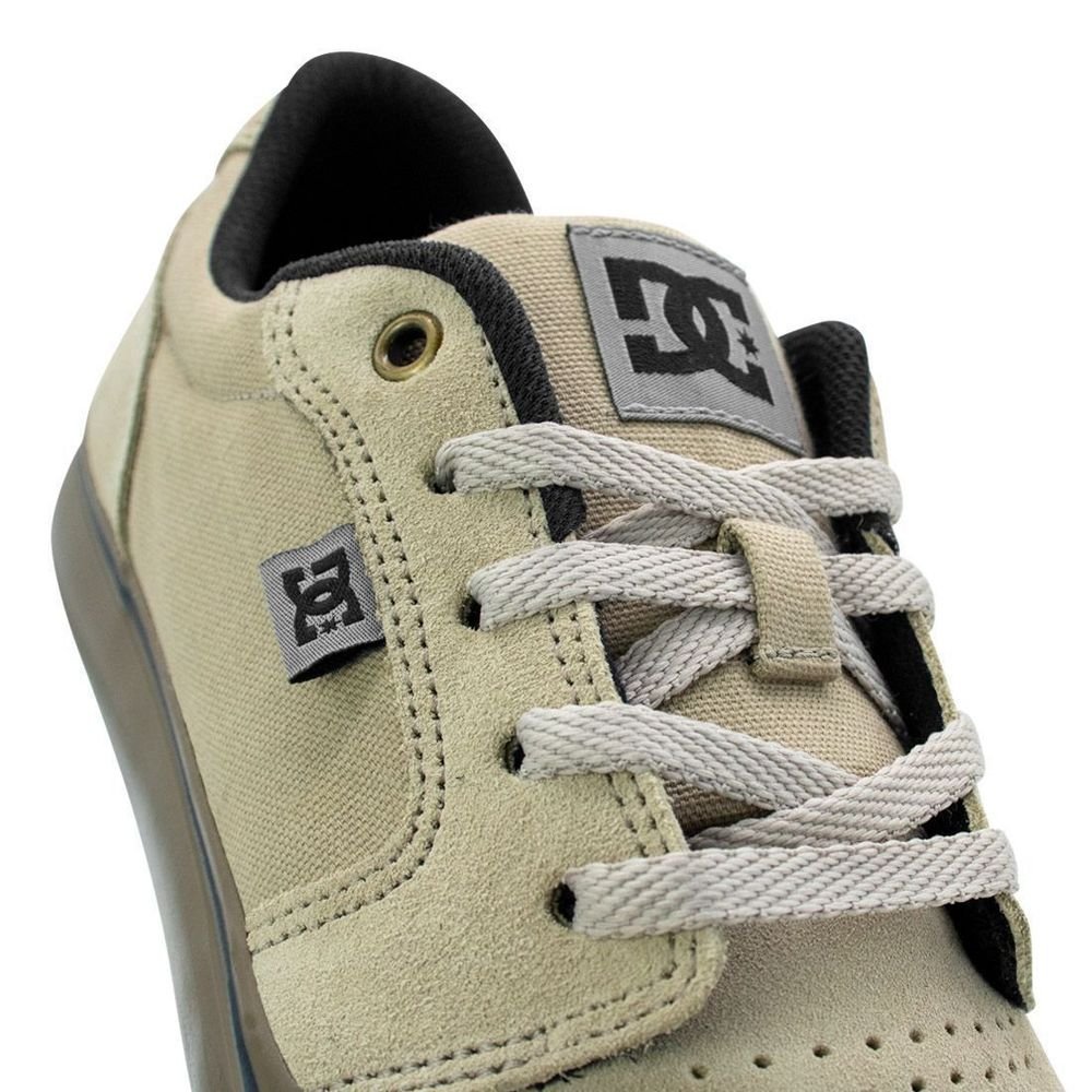 Tênis DC Shoes Anvil LA Unissex | Bege Bege 7