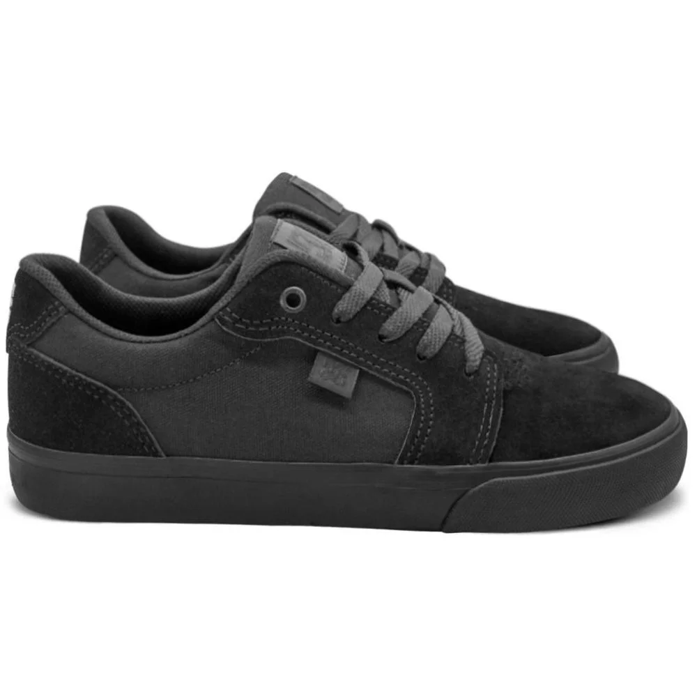 Tênis DC Shoes Anvil LA Unissex | Preto Preto 4
