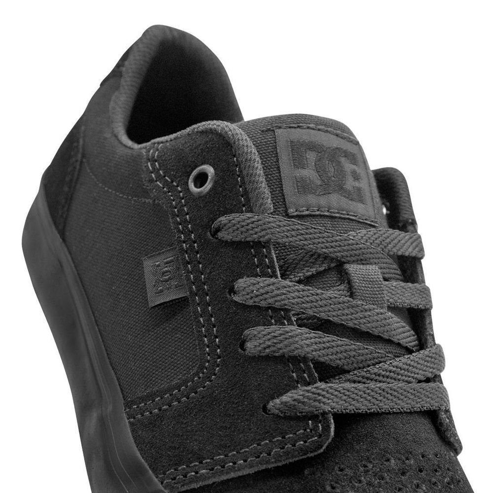 Tênis DC Shoes Anvil LA Unissex | Preto Preto 7