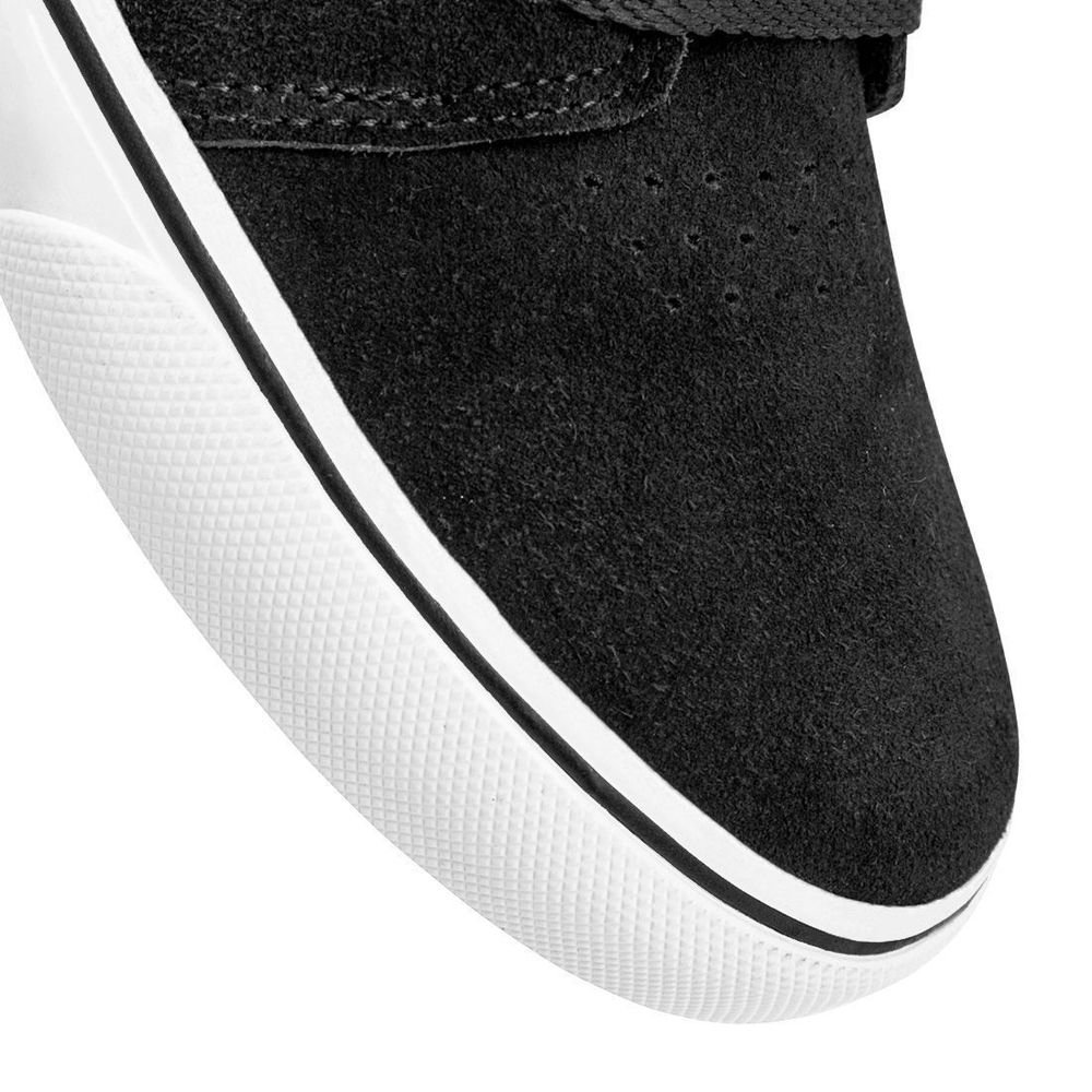 Tênis DC Shoes Anvil LA Unissex | Preto Branco Preto 8