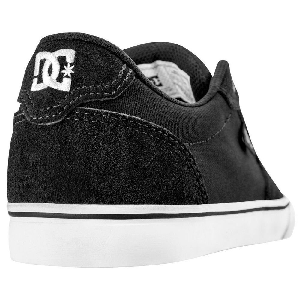 Tênis DC Shoes Anvil LA Unissex | Preto Branco Preto 9
