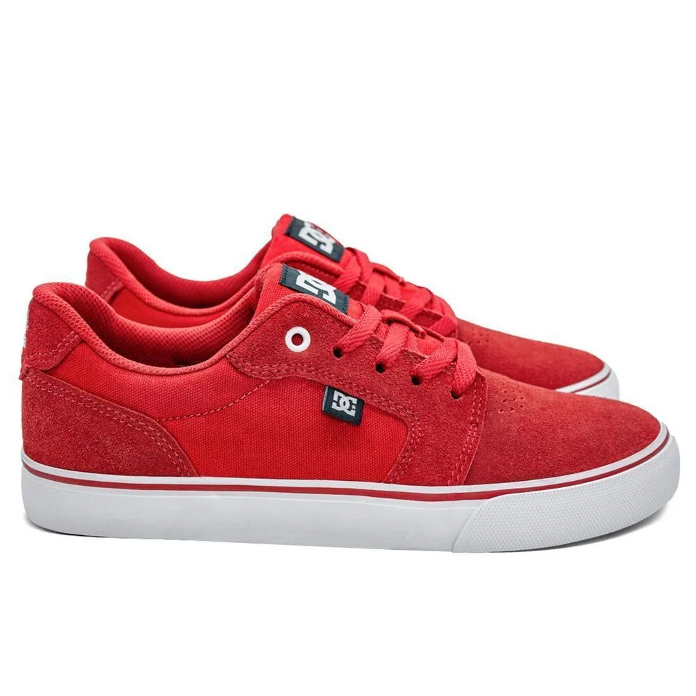 Tênis DC Shoes Anvil LA Unissex | Vermelho Vermelho 3