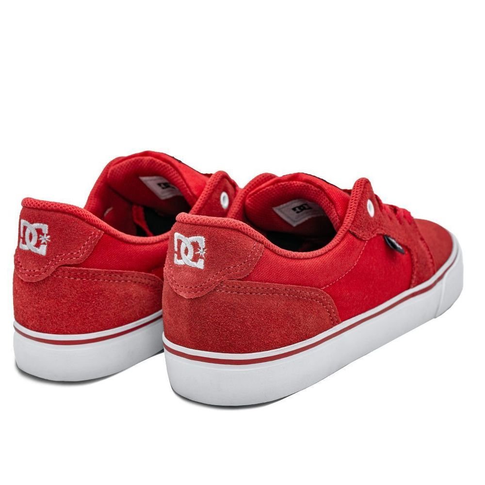 Tênis DC Shoes Anvil LA Unissex | Vermelho Vermelho 4