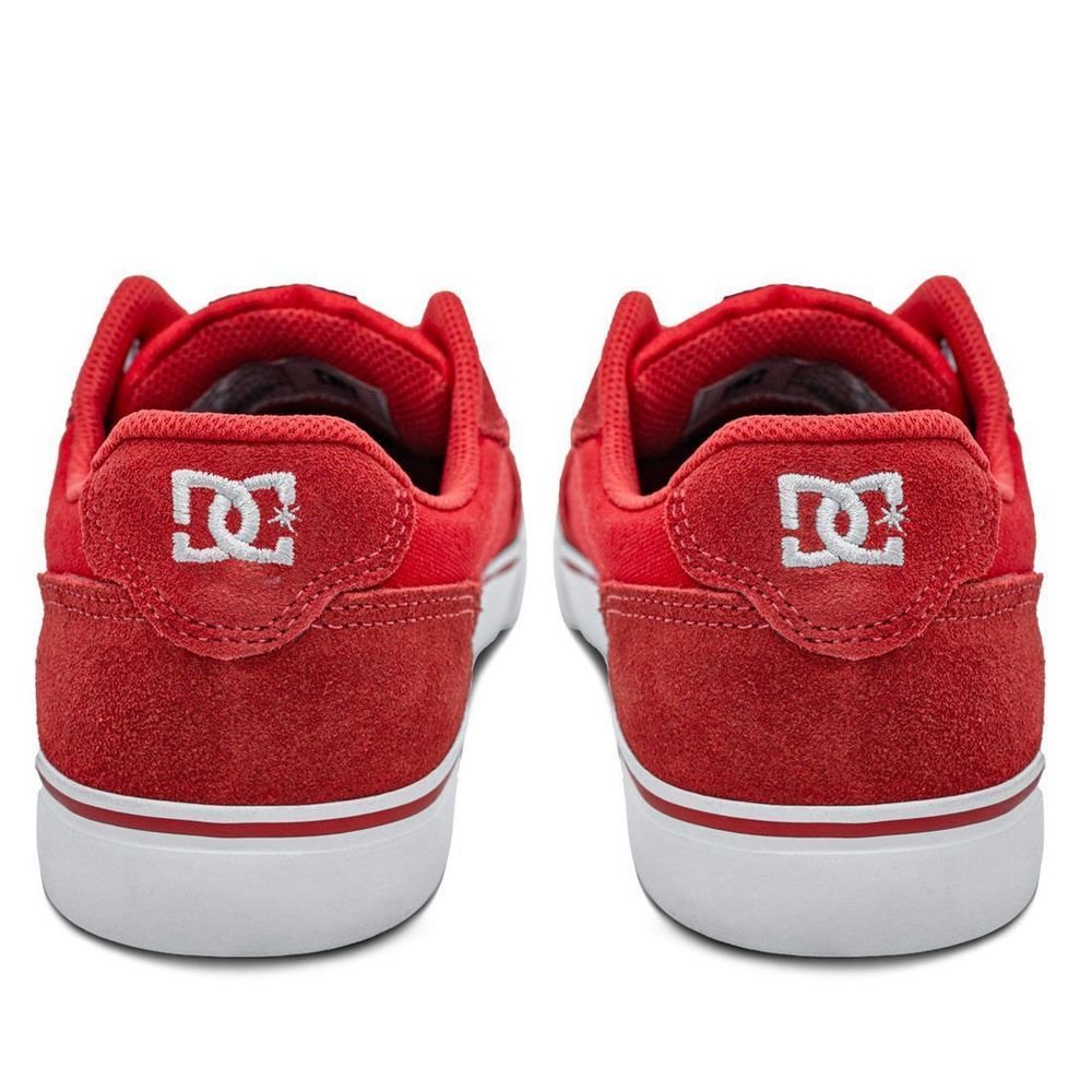 Tênis DC Shoes Anvil LA Unissex | Vermelho Vermelho 5