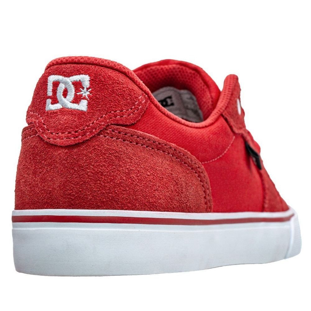 Tênis DC Shoes Anvil LA Unissex | Vermelho Vermelho 8