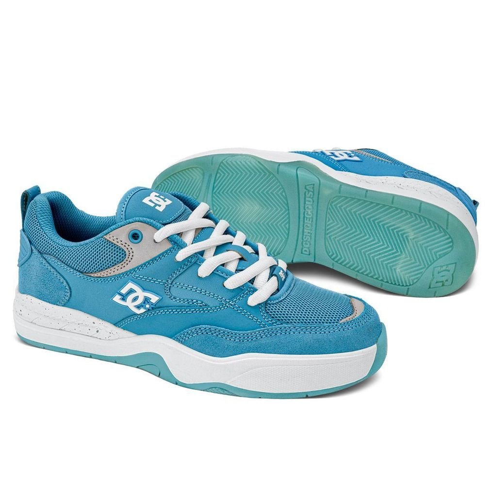 Tênis DC Shoes Ascend IMP Carolina Unissex | Azul Azul 2