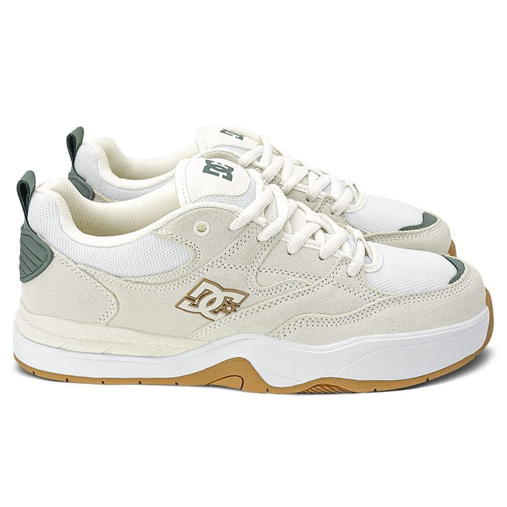 Tênis DC Shoes Ascend IMP Off White Unissex | Branco Branco 3