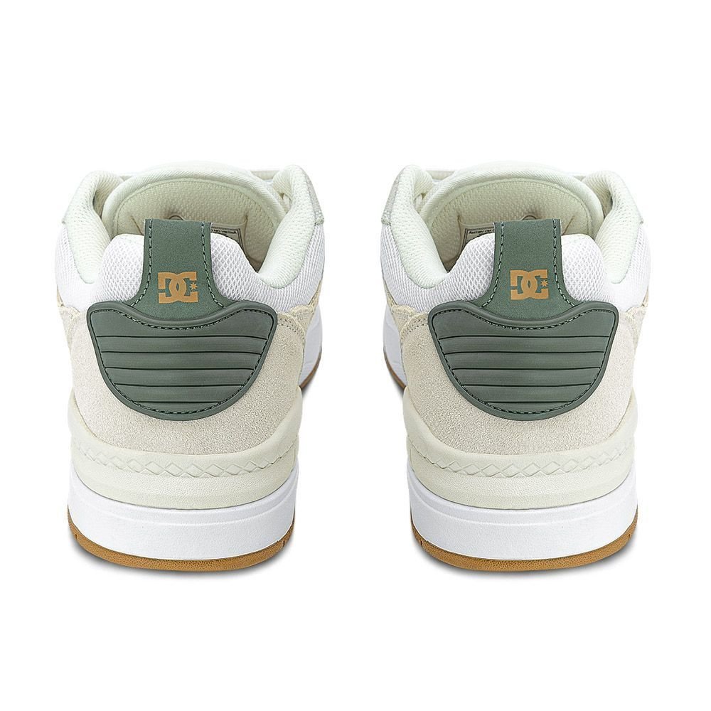 Tênis DC Shoes Ascend IMP Off White Unissex | Branco Branco 5