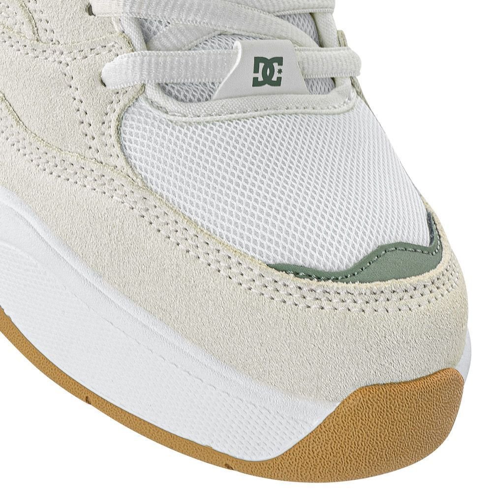 Tênis DC Shoes Ascend IMP Off White Unissex | Branco Branco 7