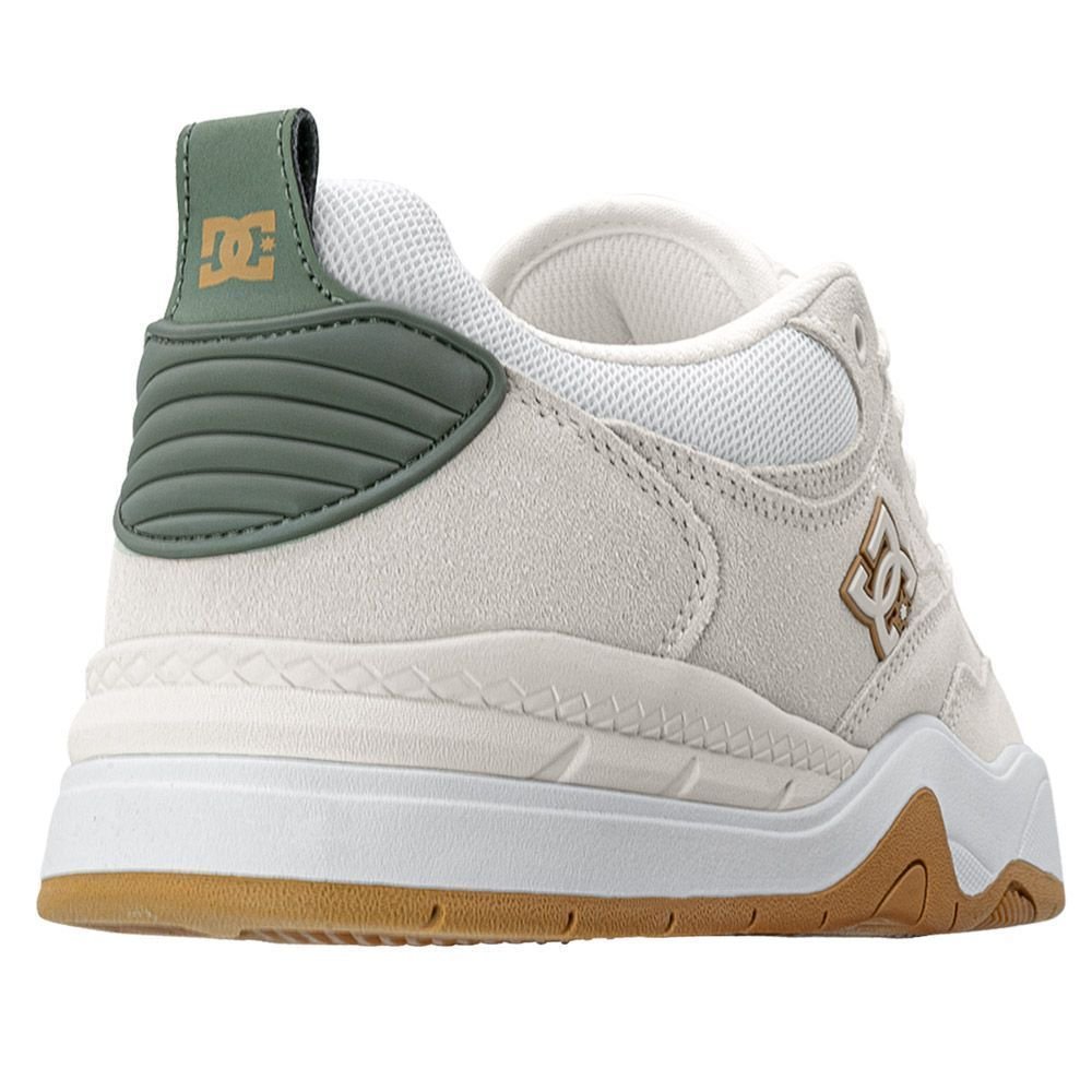 Tênis DC Shoes Ascend IMP Off White Unissex | Branco Branco 8
