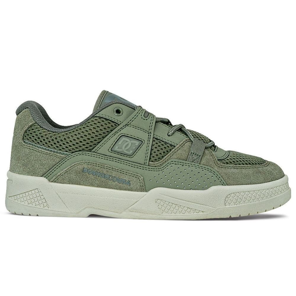 Tênis DC Shoes Construct IMP Army Olive Unissex | Verde