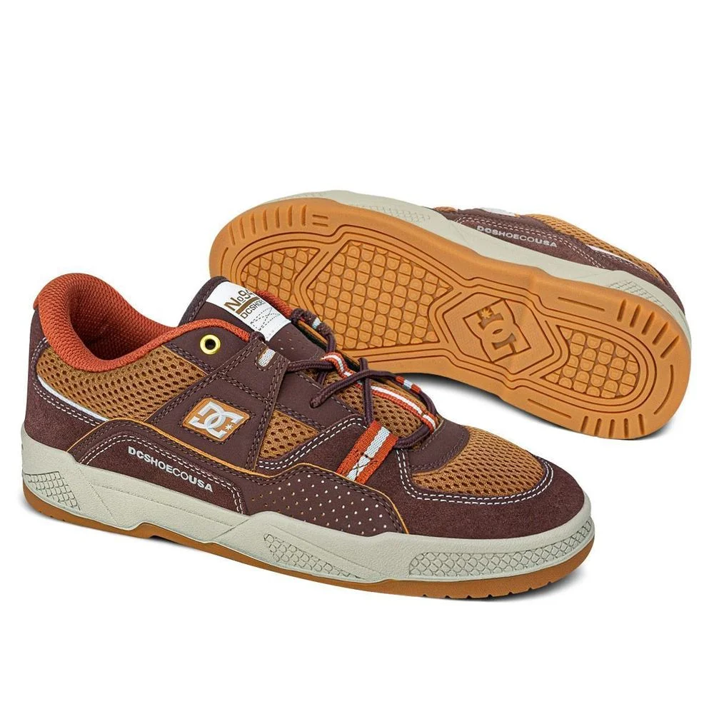 Tênis DC Shoes Construct IMP Unissex | Marrom Marrom 2