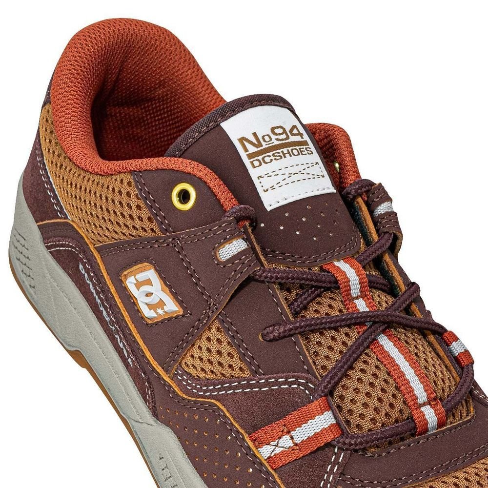 Tênis DC Shoes Construct IMP Unissex | Marrom Marrom 7