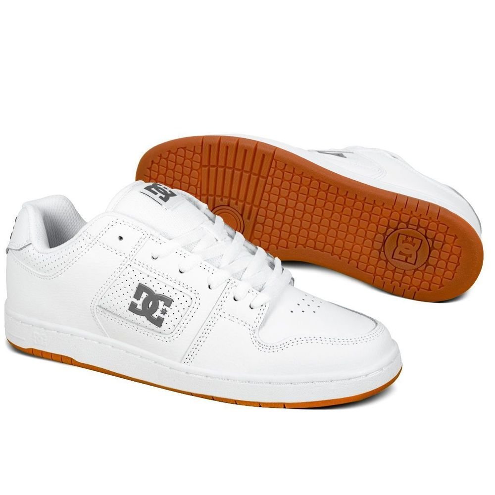 Tênis DC Shoes Manteca 4 Battleship IMP Unissex | Branco Branco 2