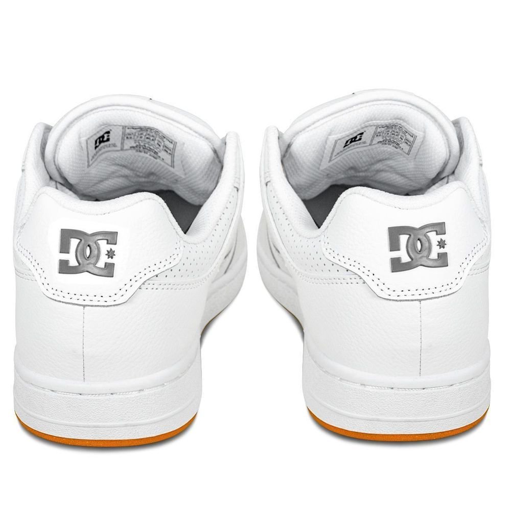 Tênis DC Shoes Manteca 4 Battleship IMP Unissex | Branco Branco 4