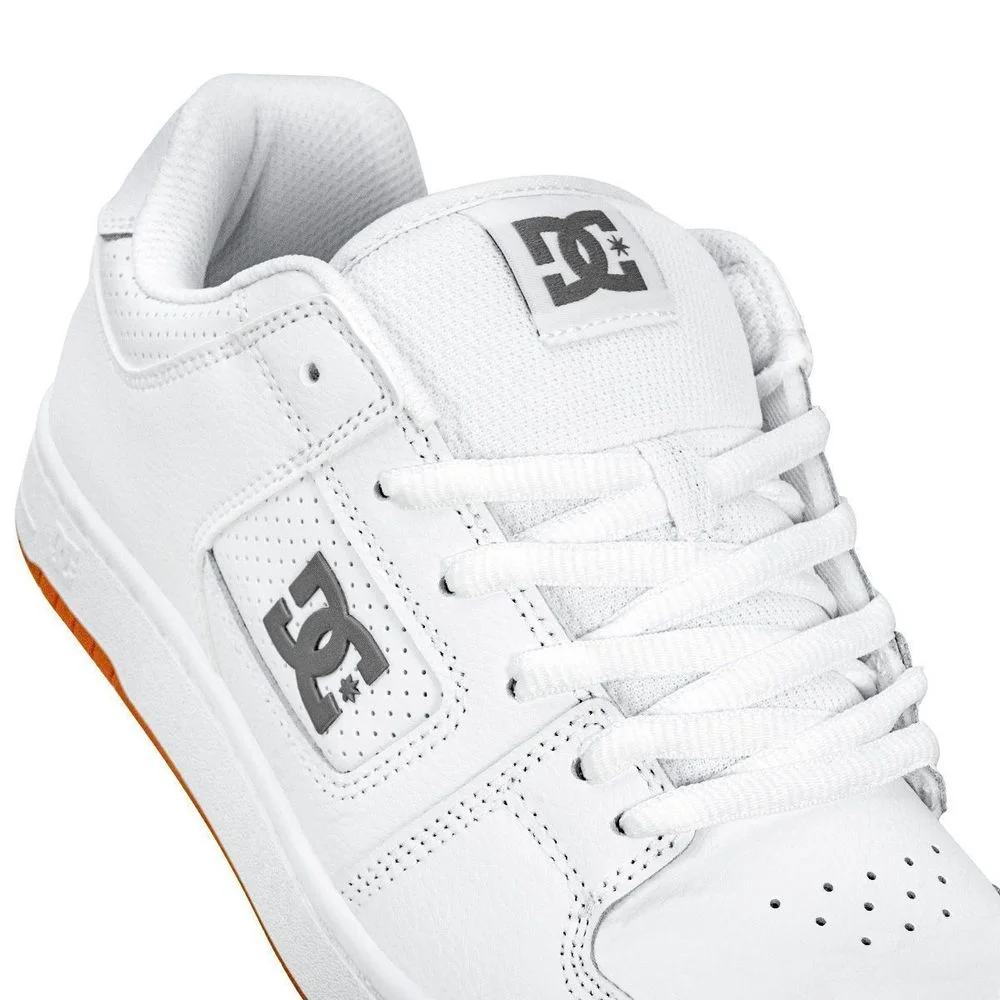 Tênis DC Shoes Manteca 4 Battleship IMP Unissex | Branco Branco 5