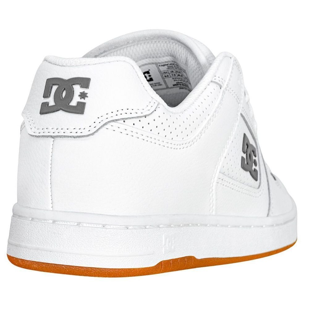 Tênis DC Shoes Manteca 4 Battleship IMP Unissex | Branco Branco 7