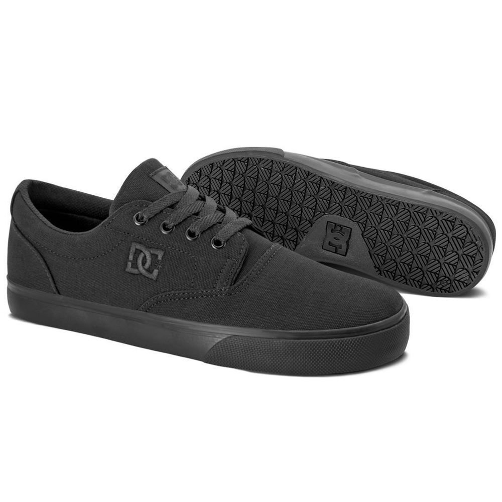 Tênis DC Shoes New Flash 2 TX Unissex | Preto Preto 3