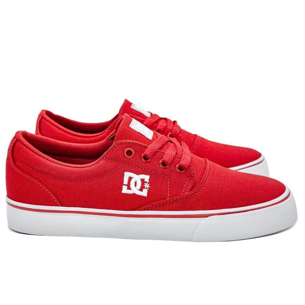 Tênis DC Shoes New Flash 2 TX Unissex | Vermelho Vermelho 3