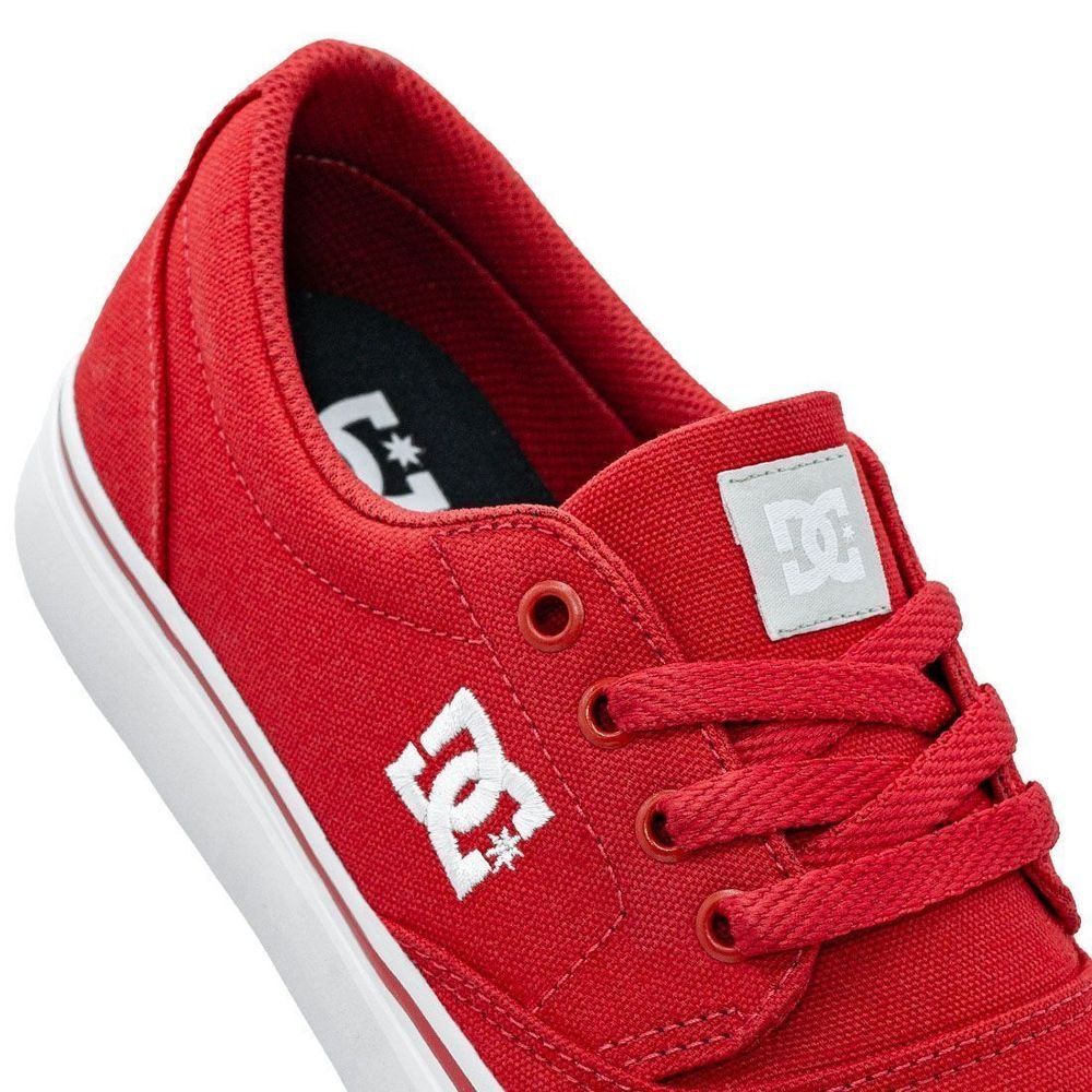 Tênis DC Shoes New Flash 2 TX Unissex | Vermelho Vermelho 6