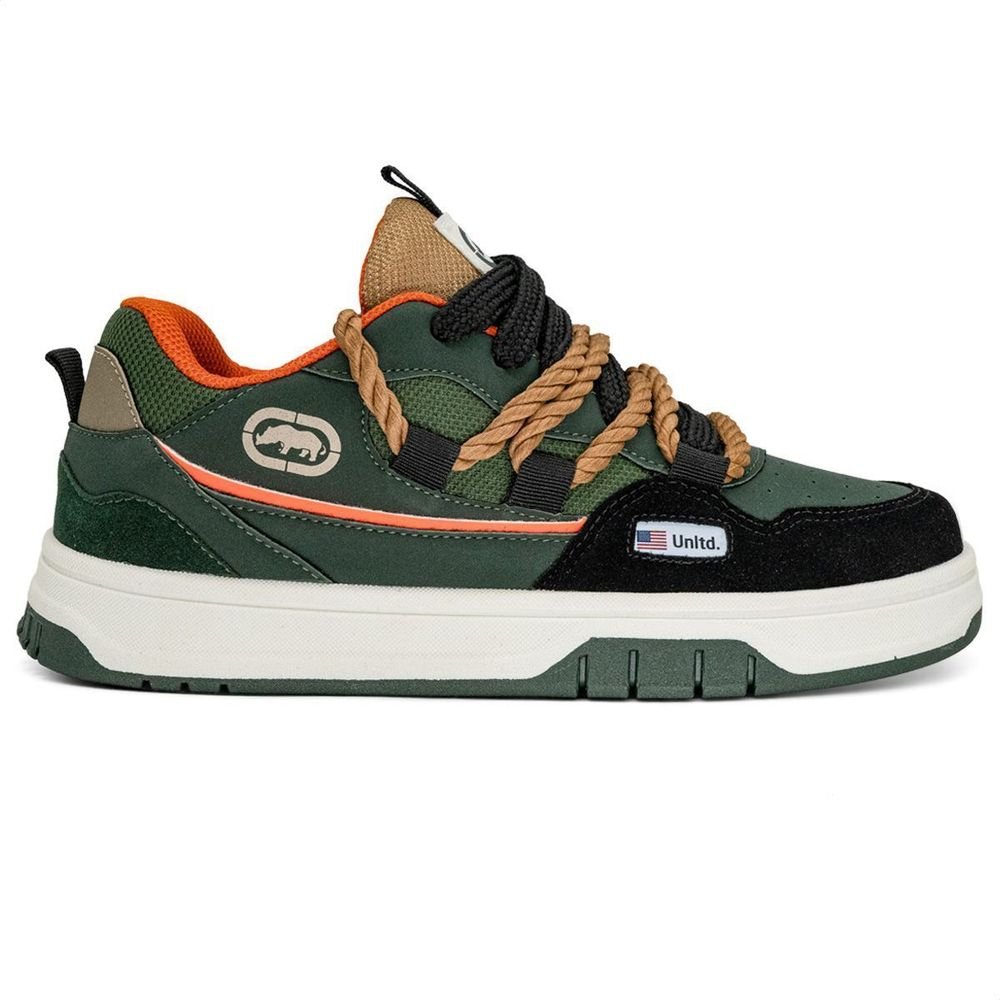 Tênis Ecko Memphis 708ECK Unissex | Verde Preto Turmalina