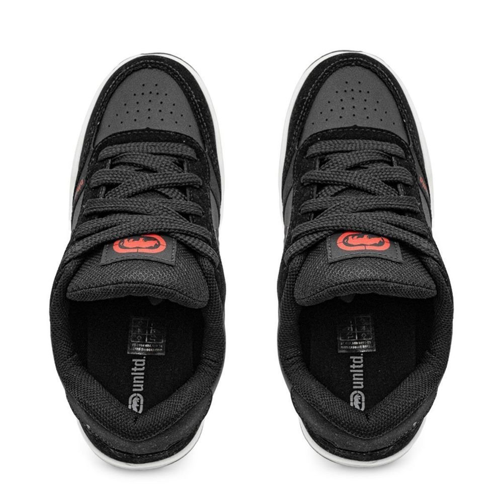 Tênis Ecko Pasadena 707ECK Unissex | Preto Vermelho Preto 4