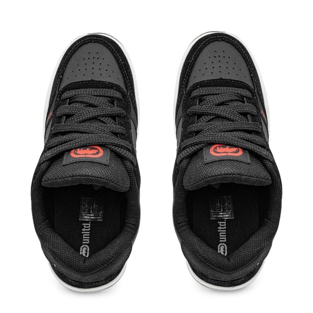 Tênis Ecko Passadena 707ECK Unissex | Preto Vermelho Preto 4