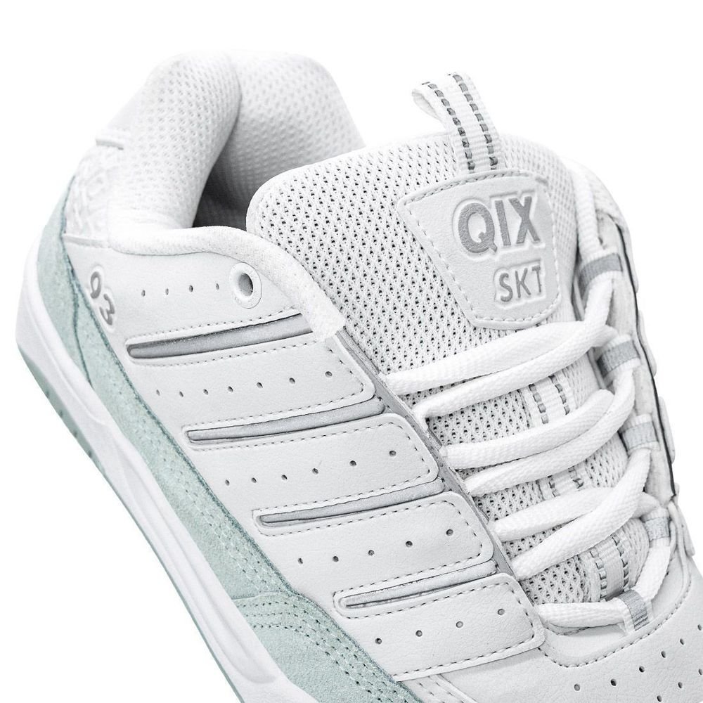 Tênis Qix Golden Unissex Sintético | Branco Branco 6