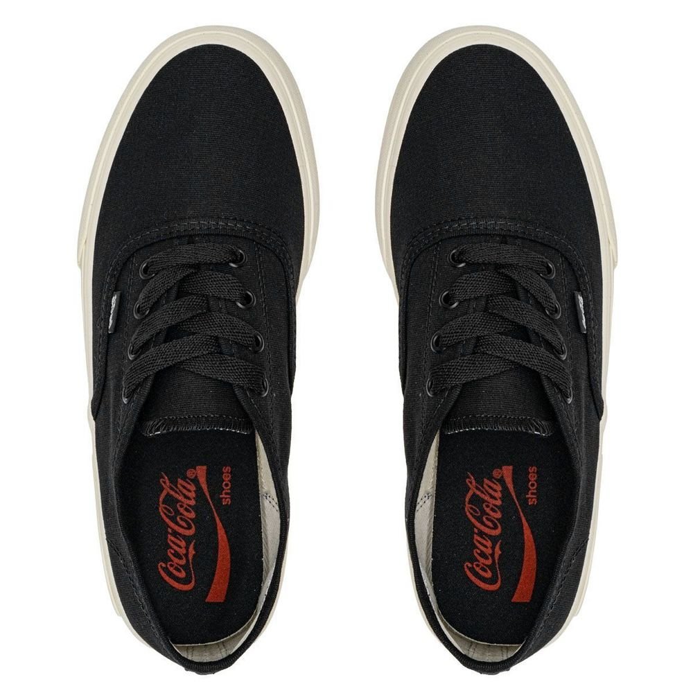 Tênis Coca Cola Kick Travel Unissex | Preto Preto 5