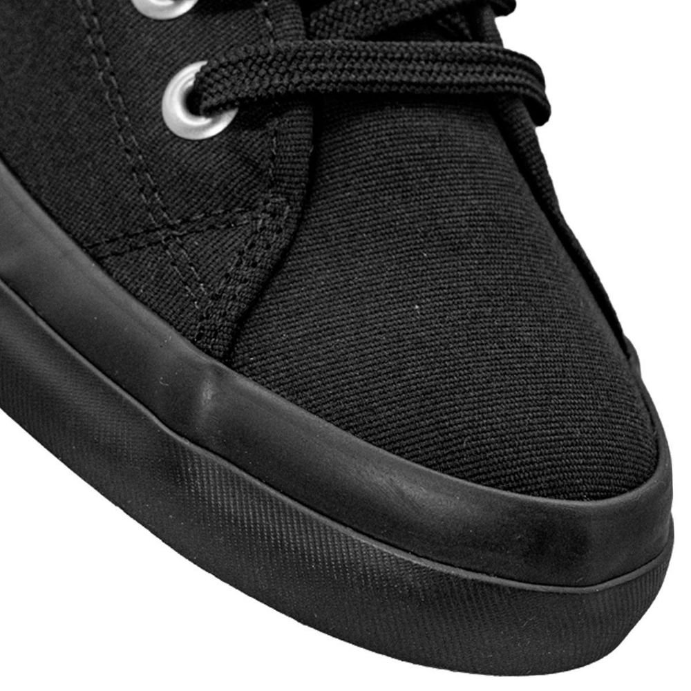 Tênis Coca Cola Plaza Canvas All Black Unissex | Preto Preto 7
