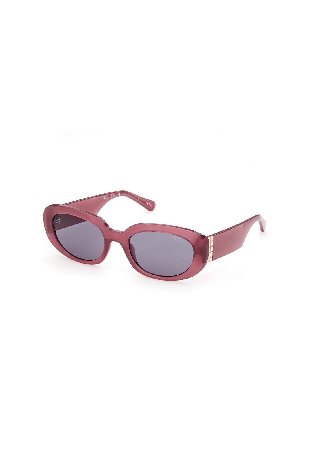Óculos de Sol Oval Vintage Guess Vermelho 2