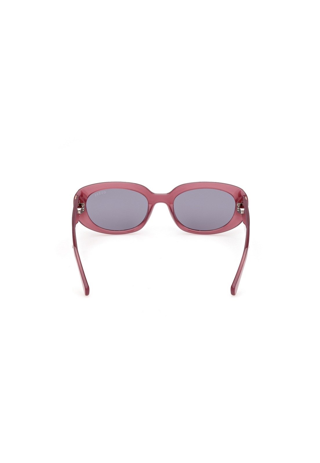 Óculos de Sol Oval Vintage Guess Vermelho