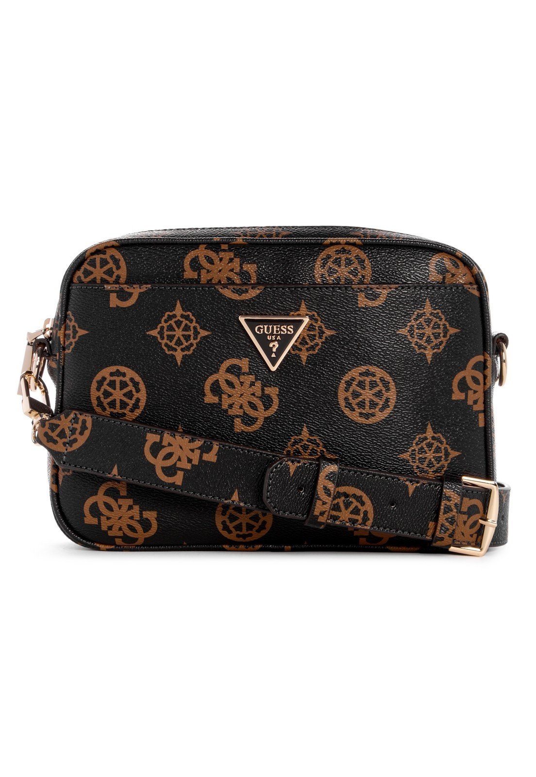 Bolsa Meridian Camera Bag Guess Marrom