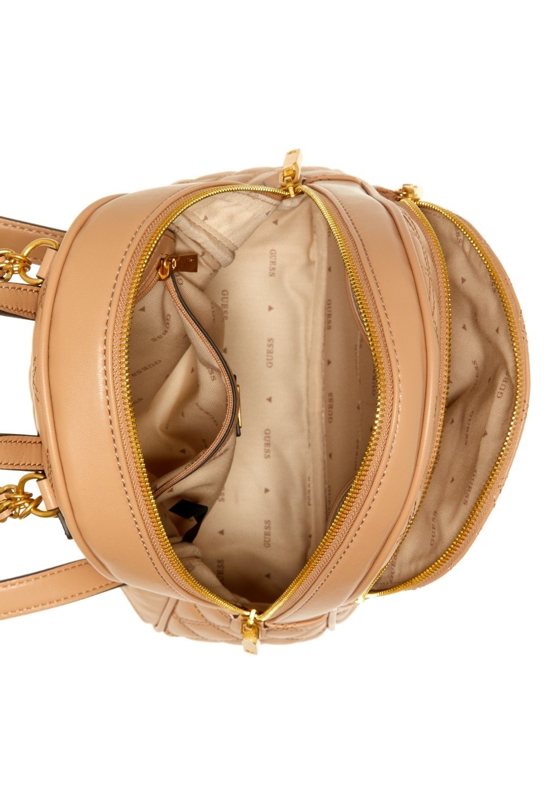 Mochila Giully Backpack Guess Bege 4