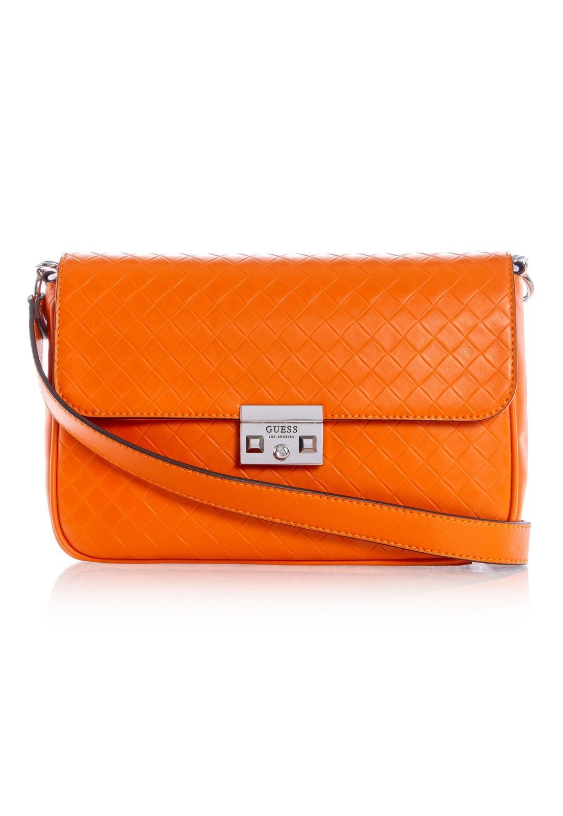 Bolsa Luzerne Shoulder Bag Guess Laranja 1