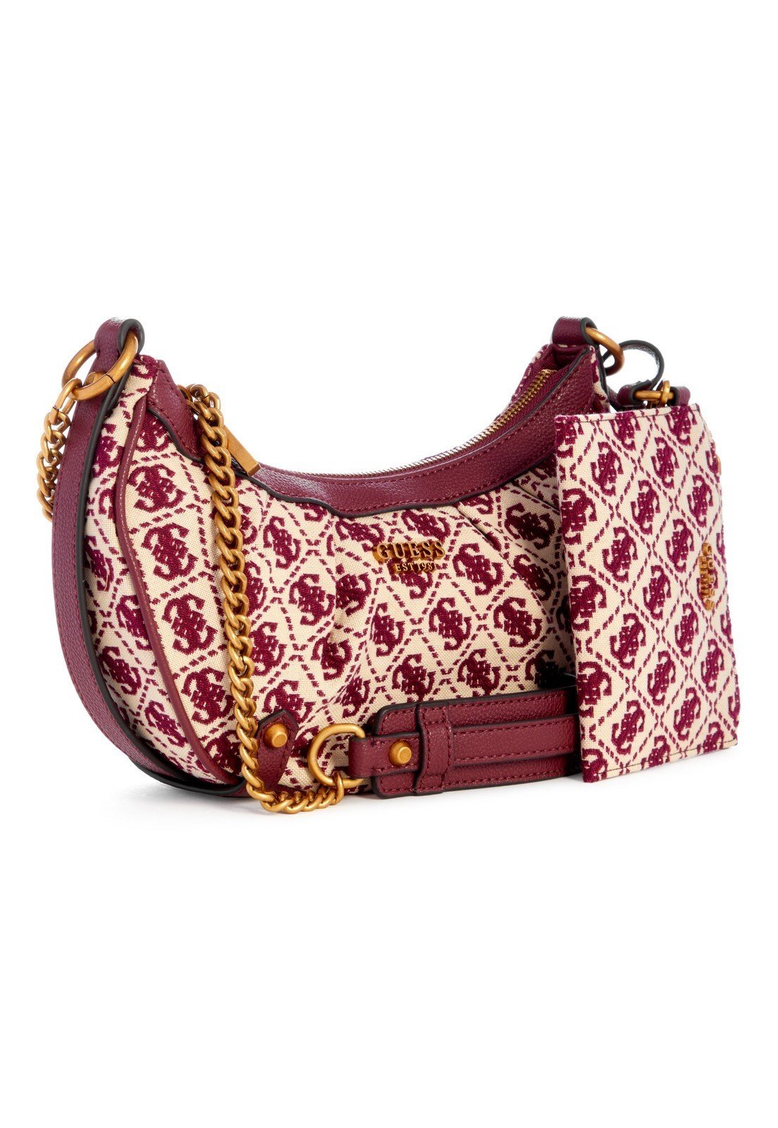 Bolsa Clelia CrossBody Top Zip Guess Vermelho