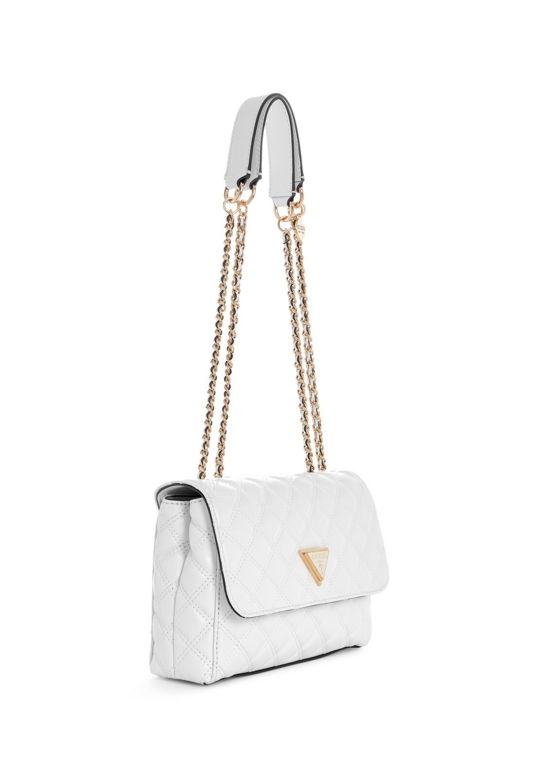 Bolsa Giully 2 Compartment Convertible Flap Branco 2