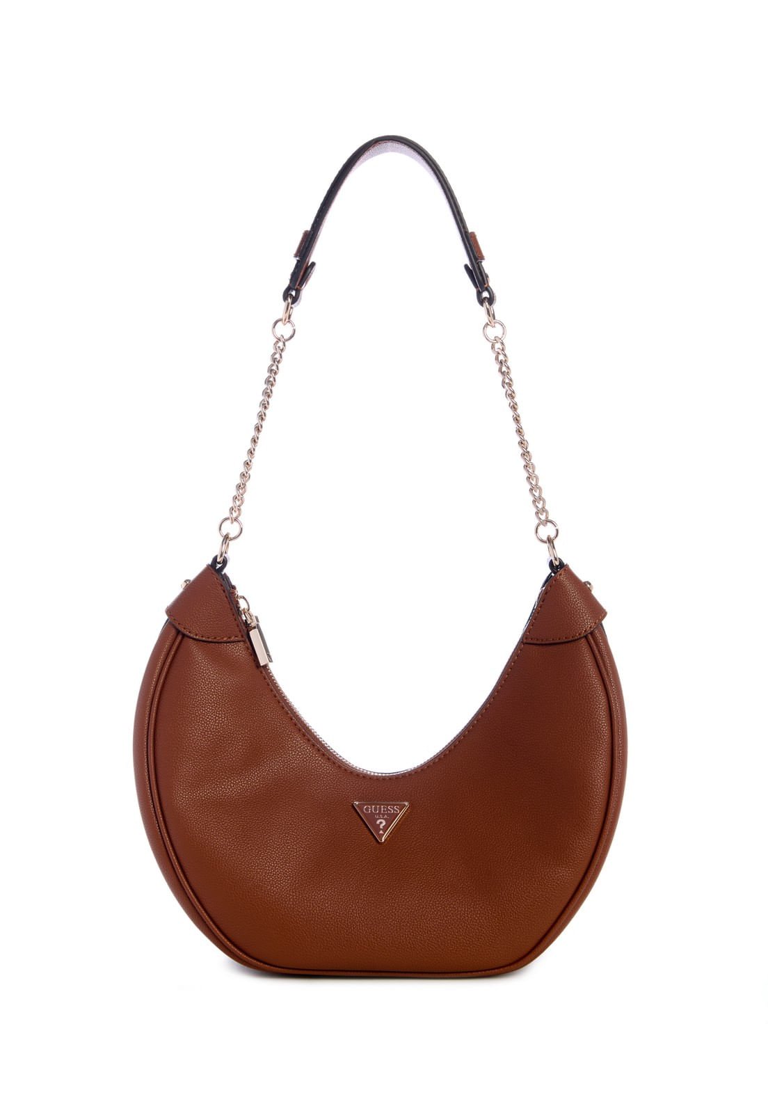 Bolsa Fedora Hobo Marrom