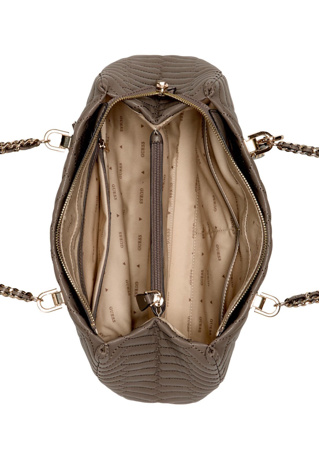 Bolsa Anning Shoulder Satchel Cinza Cinza 4