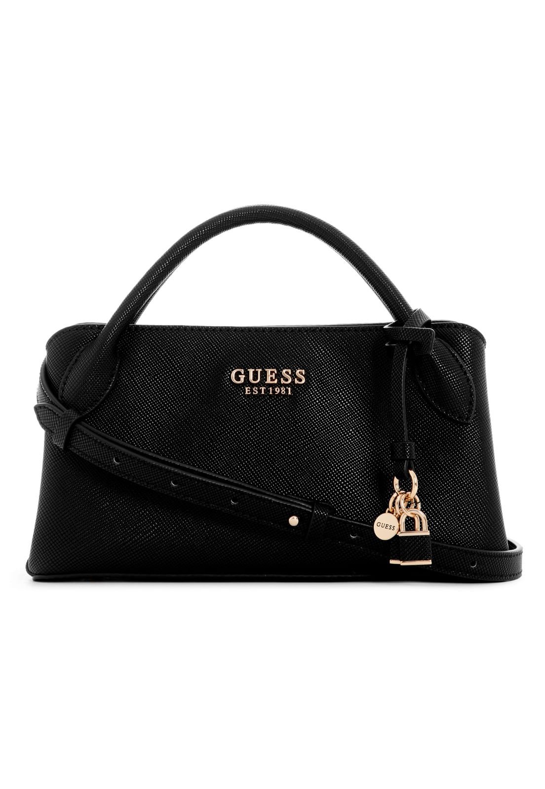 Bolsa Fedana Sml Girlfriend Satchel Preto