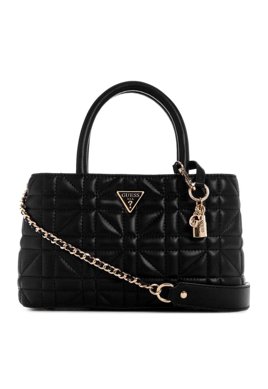 Bolsa Edita Elite Satchel Preto