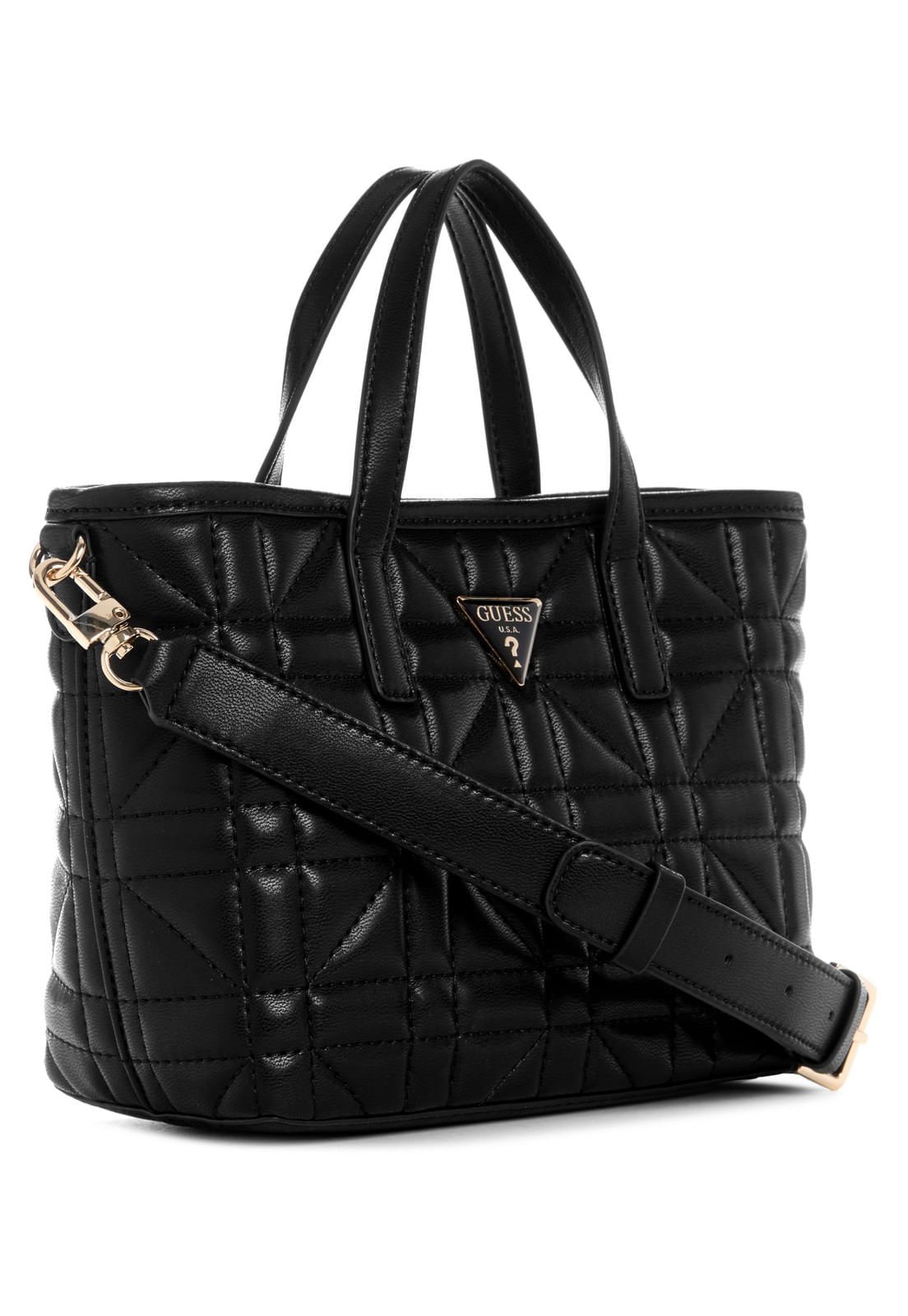 Bolsa Edita Mini Tote Preto Preto 3