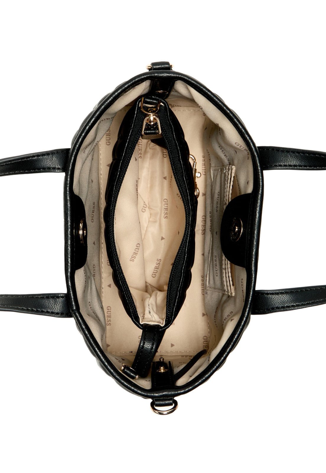 Bolsa Edita Mini Tote Preto Preto 5