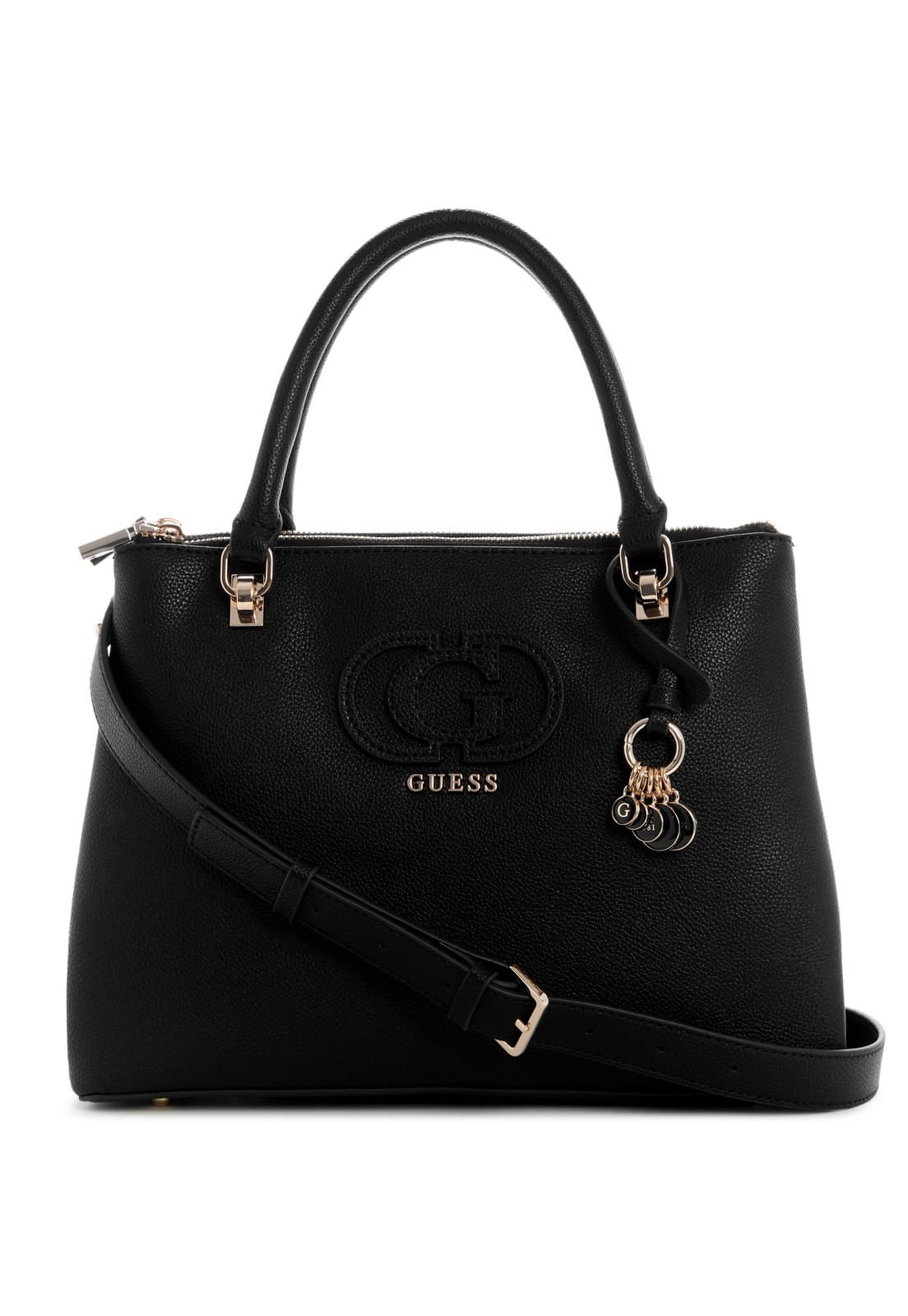 Bolsa Calebra Hobo Status Satchel Preto
