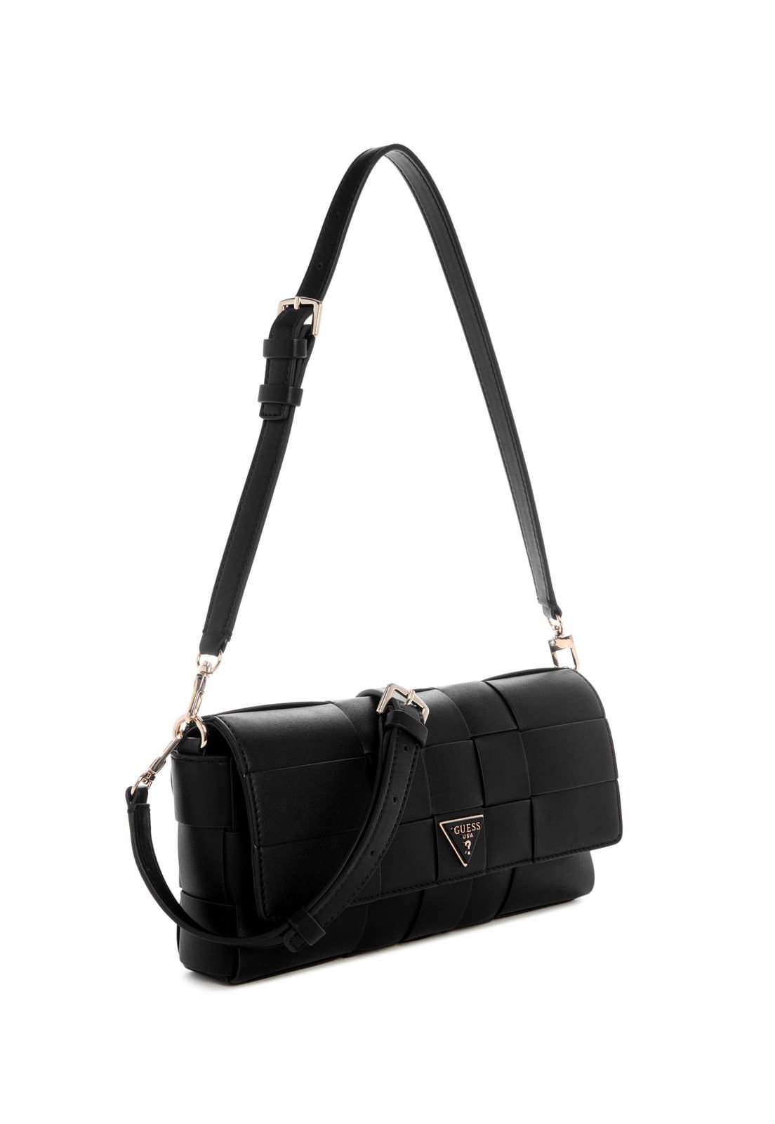 Bolsa Maylee Flap Shoulder Bag Preto Preto 2